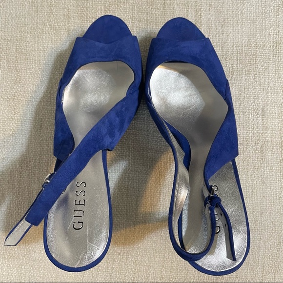 Guess Women’s High Heels in Blue - Picture 4 of 12